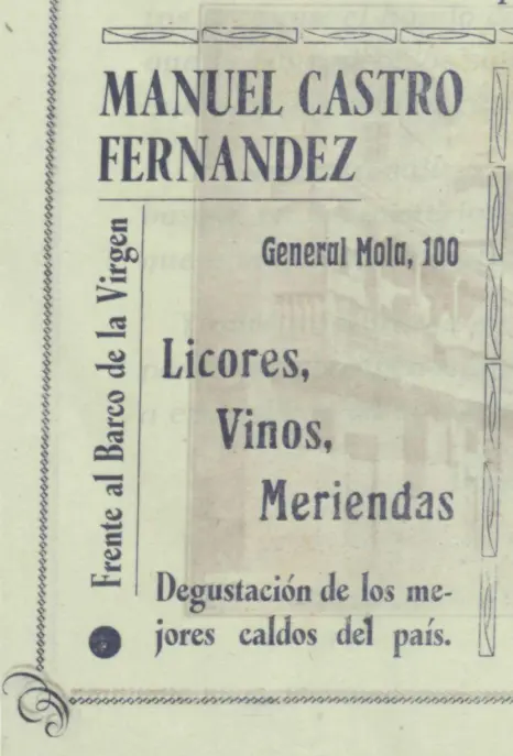 Programa Bajada de La Virgen, 1945.